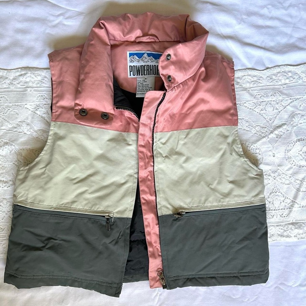 Vintage Powderhorn  puffer vest